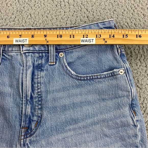 Madewell Women The Curvy Perfect Vintage High-Rise Distressed Jean  |  Size: 28 - Picture 10 of 16